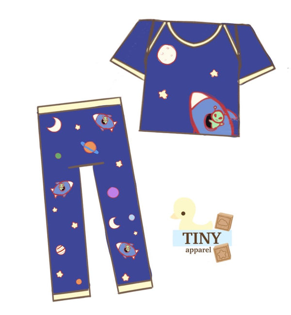 Space Explorer Pajamas